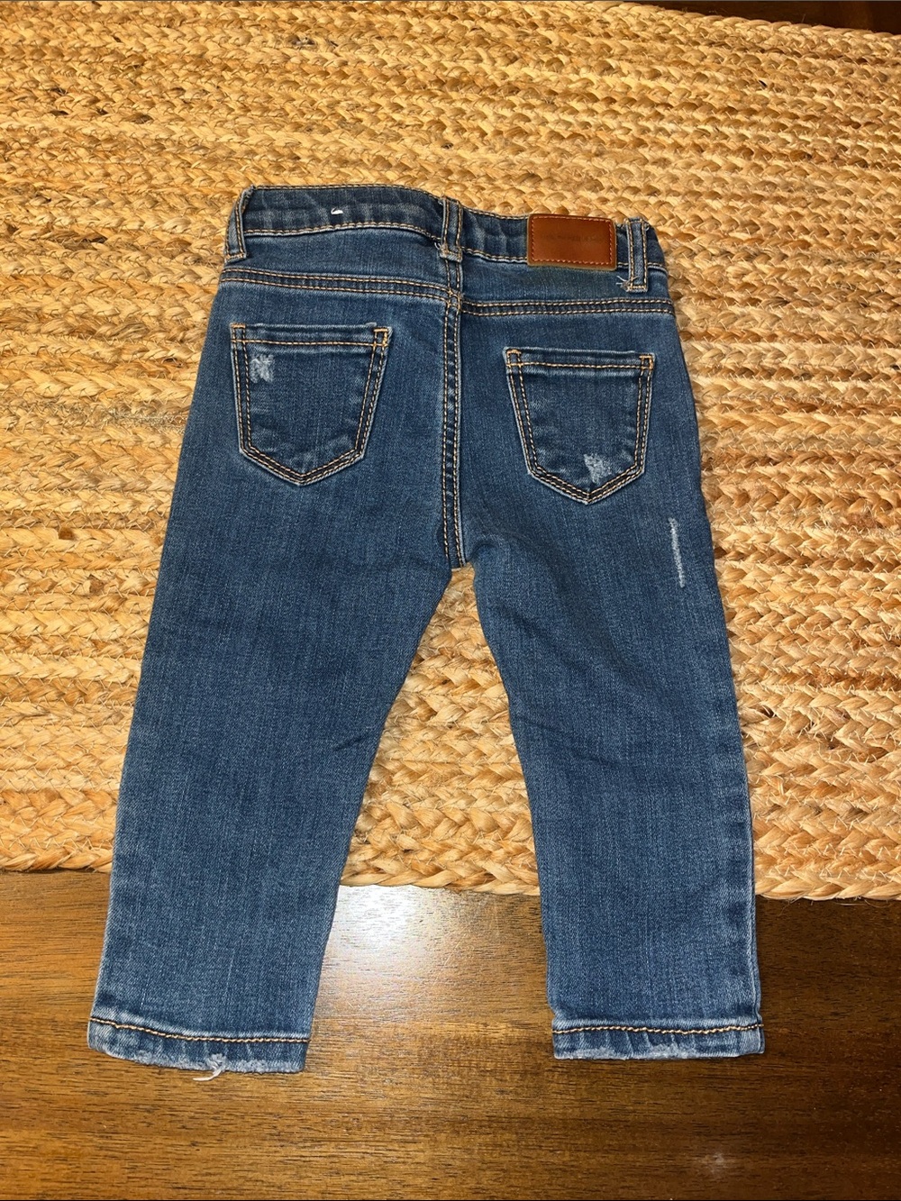 Zara baby girl jeans size 9-12 m cute